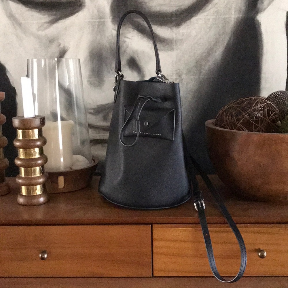 Brand New Marc by Marc Jacobs Black Bucket Bag